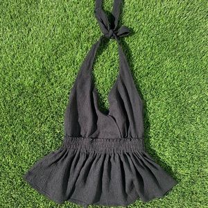 ♠️Express Black Halter Top🖤
